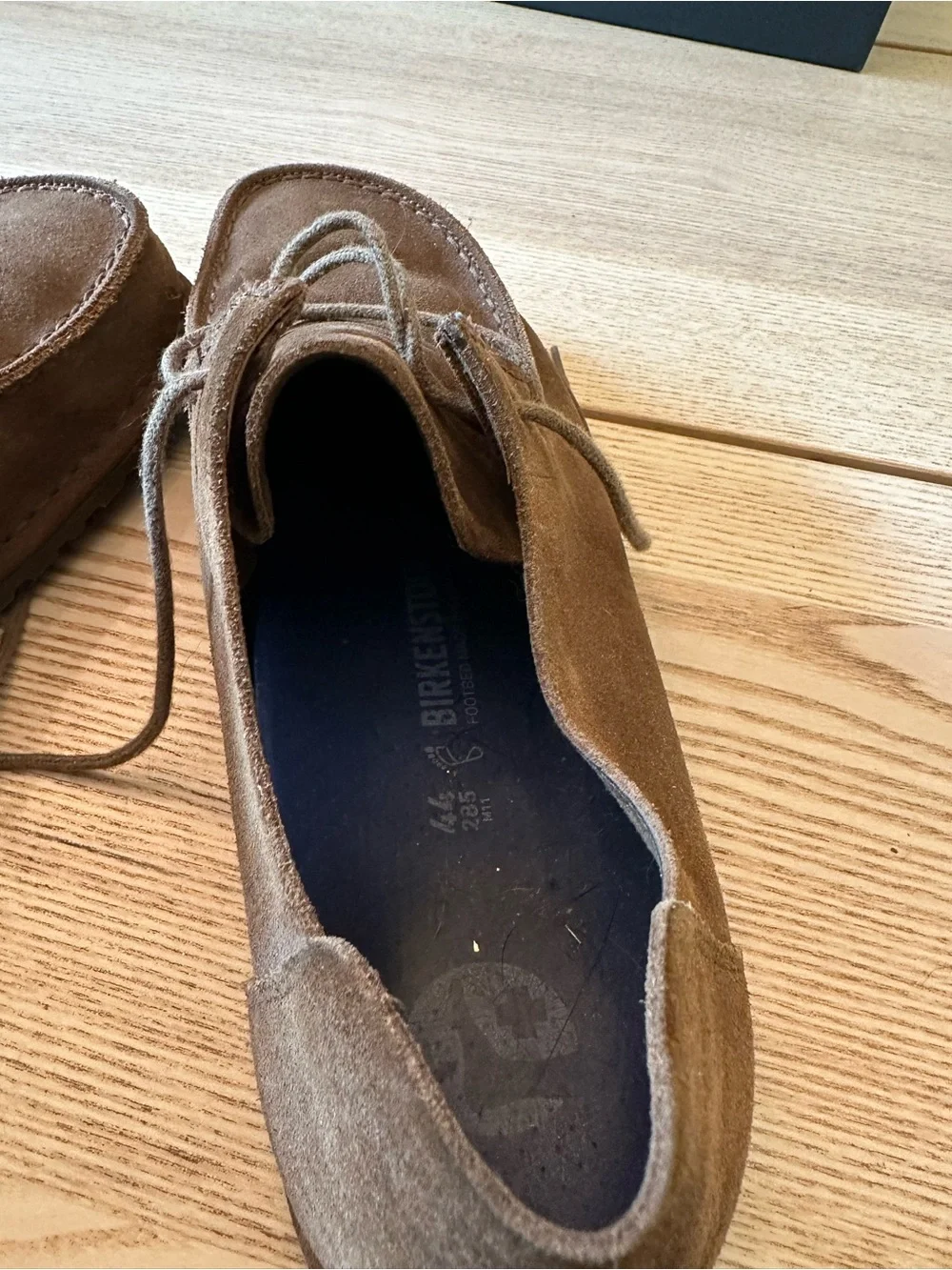 Birkenstock moccasin inspired